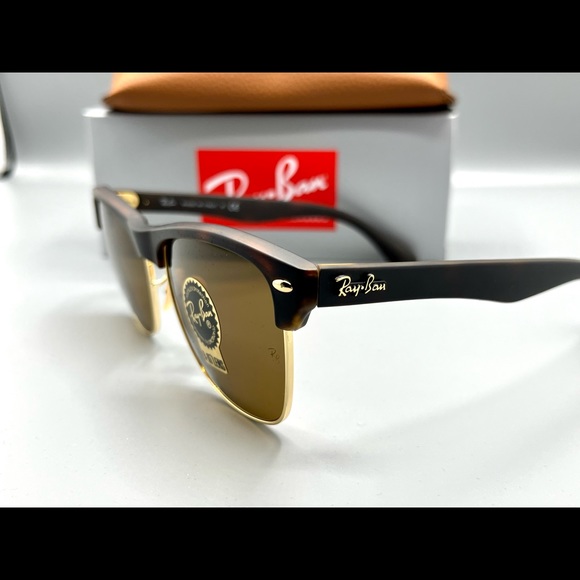 Brand New Ray Ban 4175 Authentic clubmaster large sunglasses - Picture 4 of 5